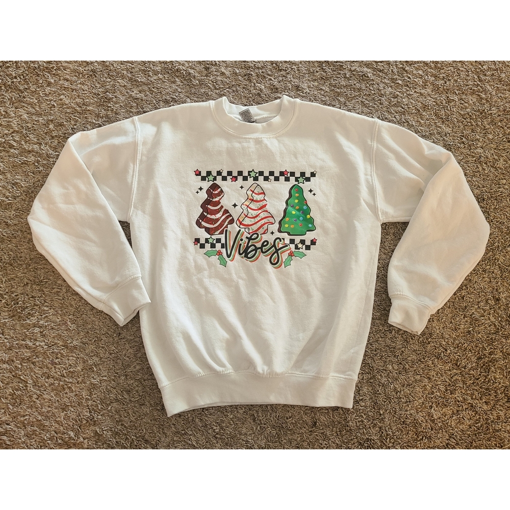 Kids Christmas Tree Cakes Sweatshirt